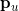 \mathbf{p}_u