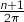 \frac{n+1}{2 \pi}