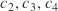 c_2, c_3, c_4