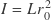 I = L r_{0}^{2}