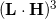 (\mathbf{L} \cdot \mathbf{H})^3