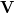 \mathbf{V}